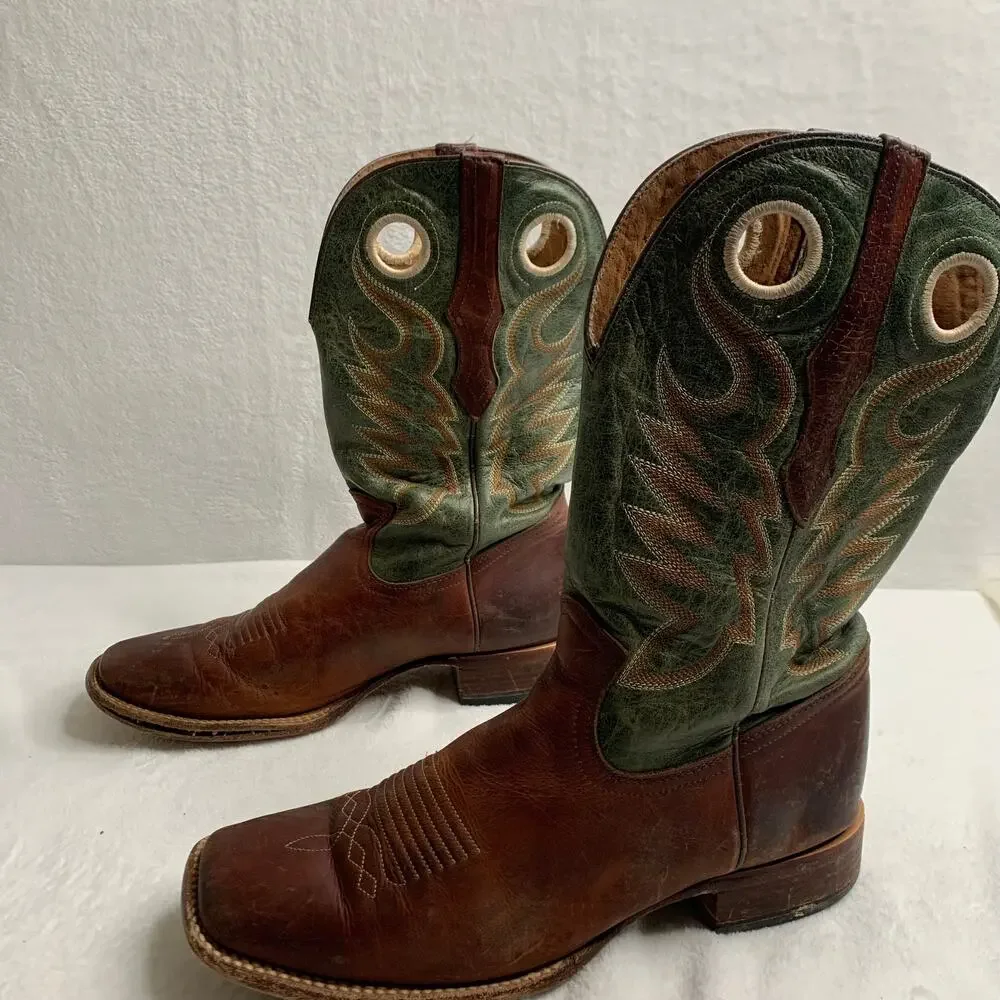 Cody James Mens 9D Union Xero Gravity Western Boots Square Toe Slip-On Cowboy